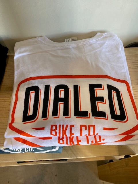 Dialed Bike Co. Short Sleeve Tee - White